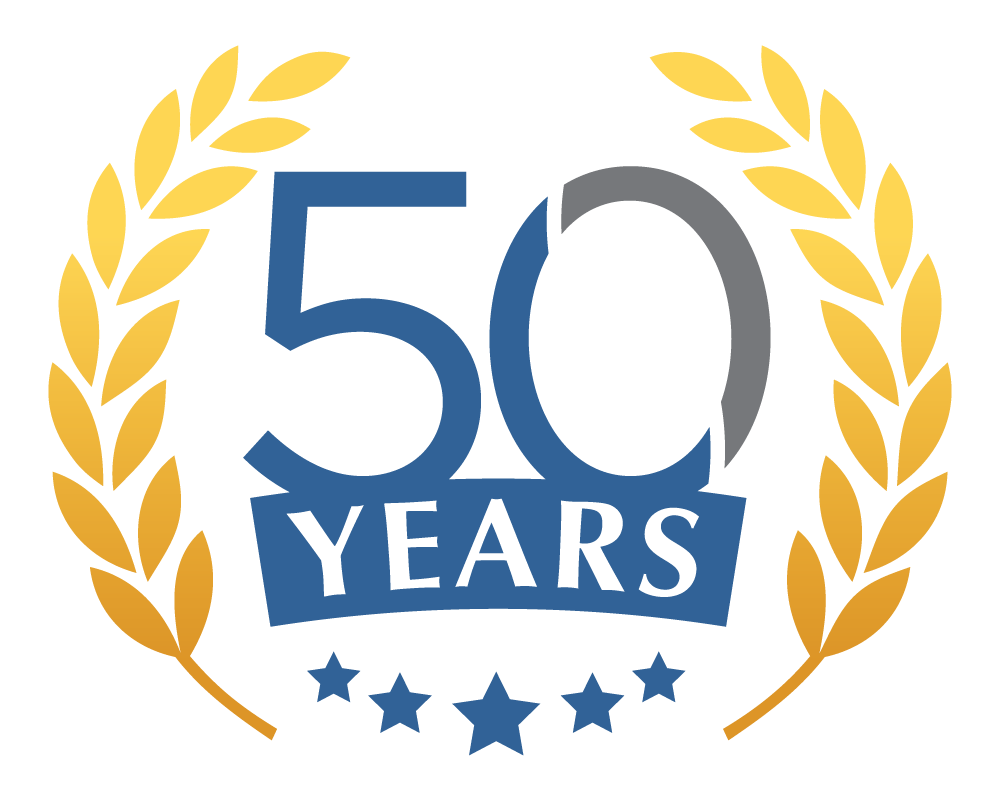 50 Years logo